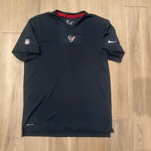 Nike Men's On Field Houston Texans Navy Blue T-Shirt | Large